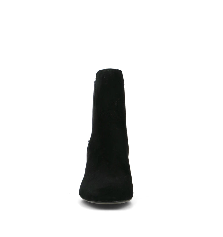 GUESS Tronchetto donna nero in pelle