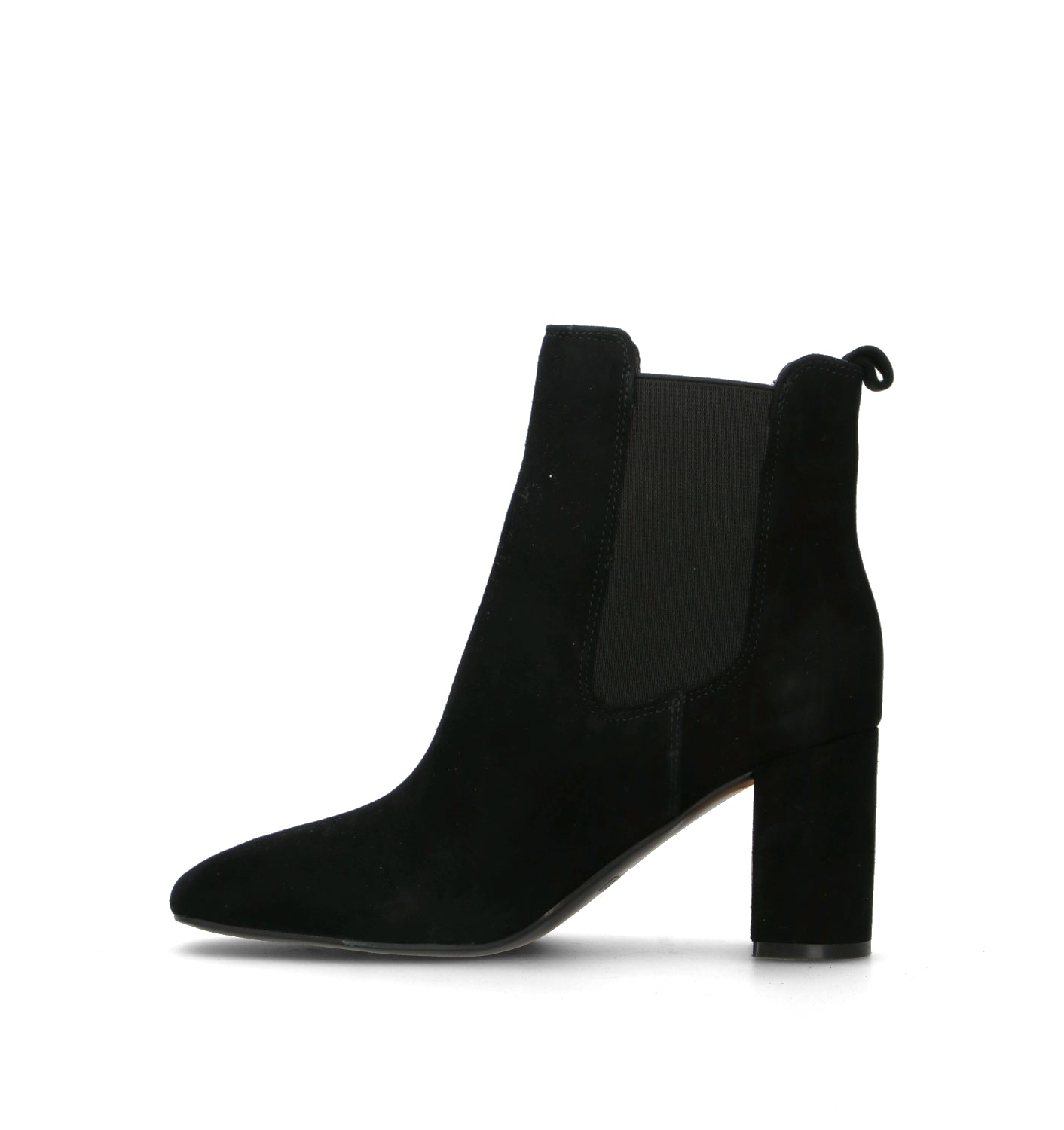 GUESS Tronchetto donna nero in pelle