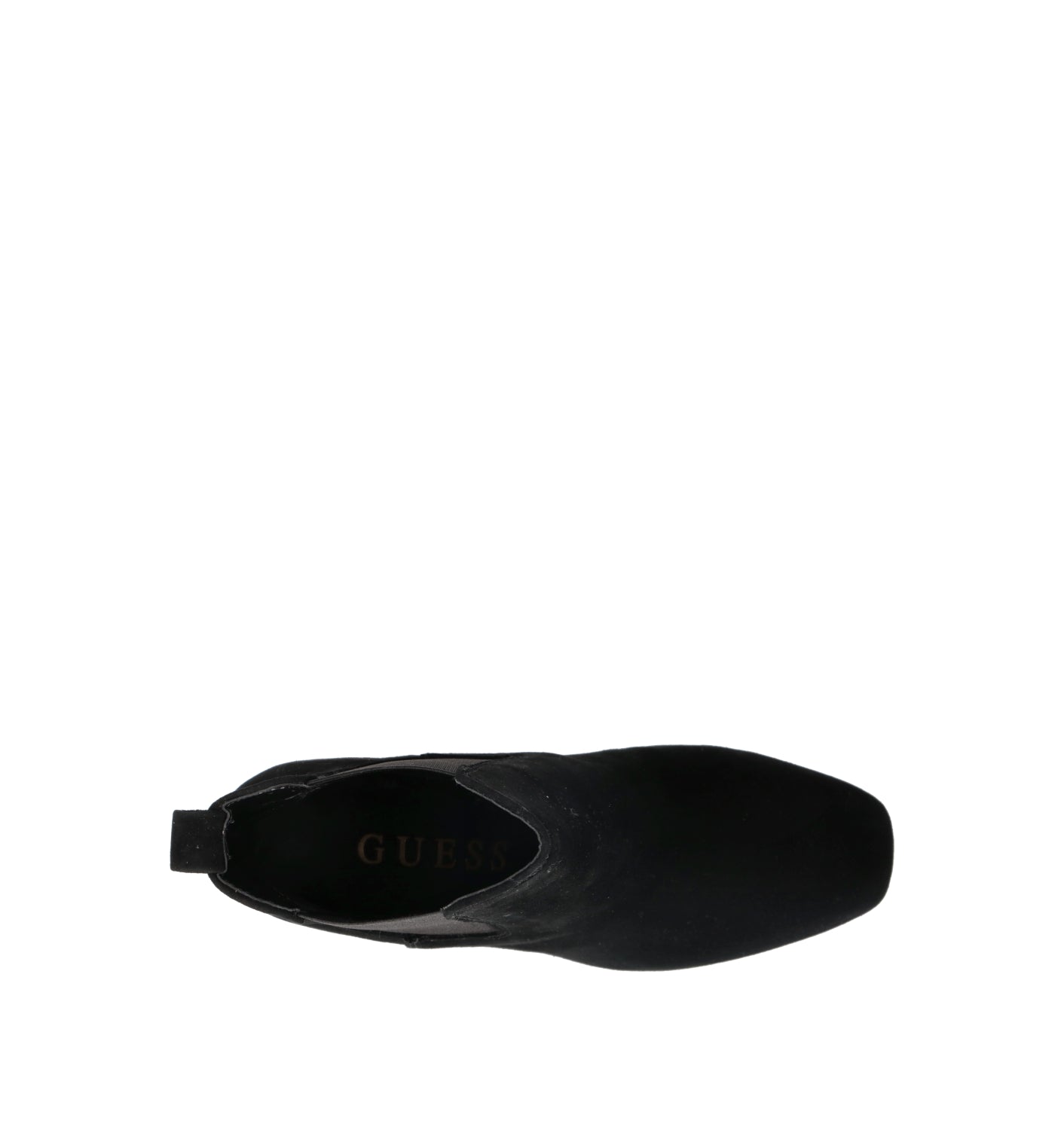 GUESS Tronchetto donna nero in pelle
