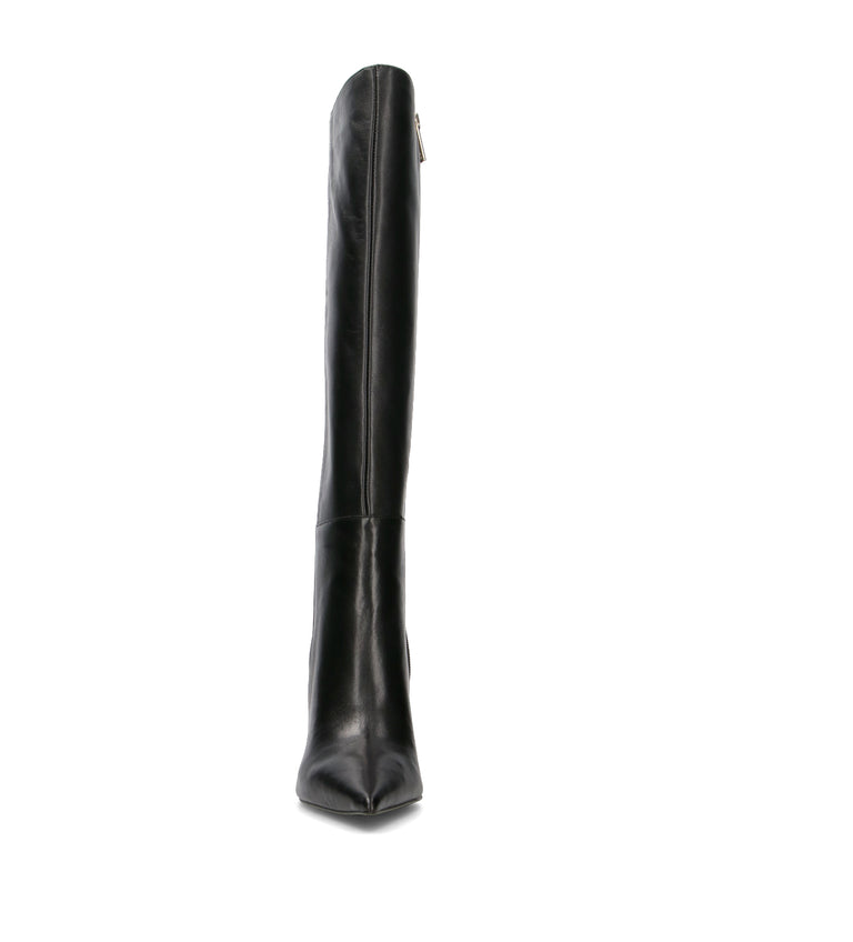 GUESS Stivale donna nero in pelle