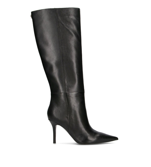 GUESS Stivale donna nero in pelle