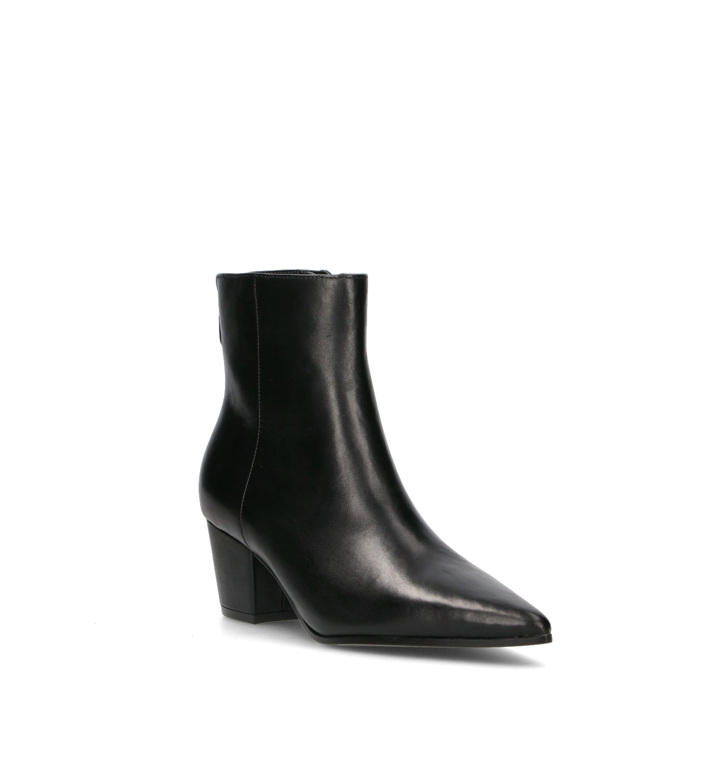 GUESS Tronchetto donna nero in pelle
