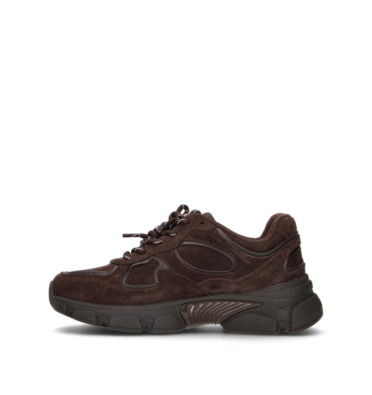 GUESS Sneaker donna marrone in suede