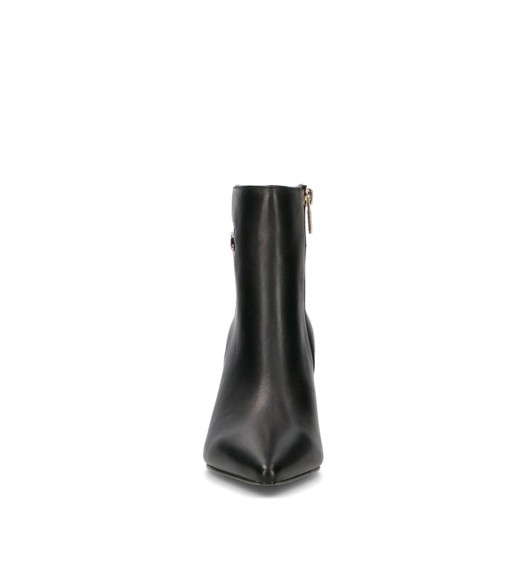 GUESS Tronchetto donna nero in pelle