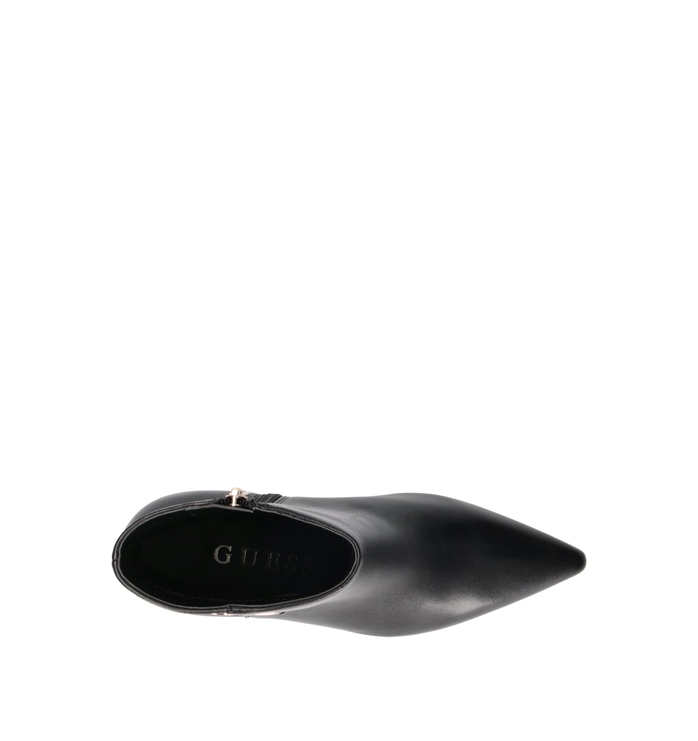 GUESS Tronchetto donna nero in pelle