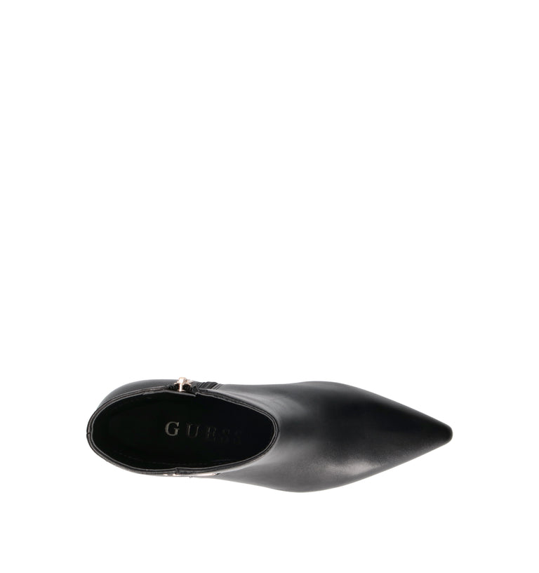 GUESS Tronchetto donna nero in pelle