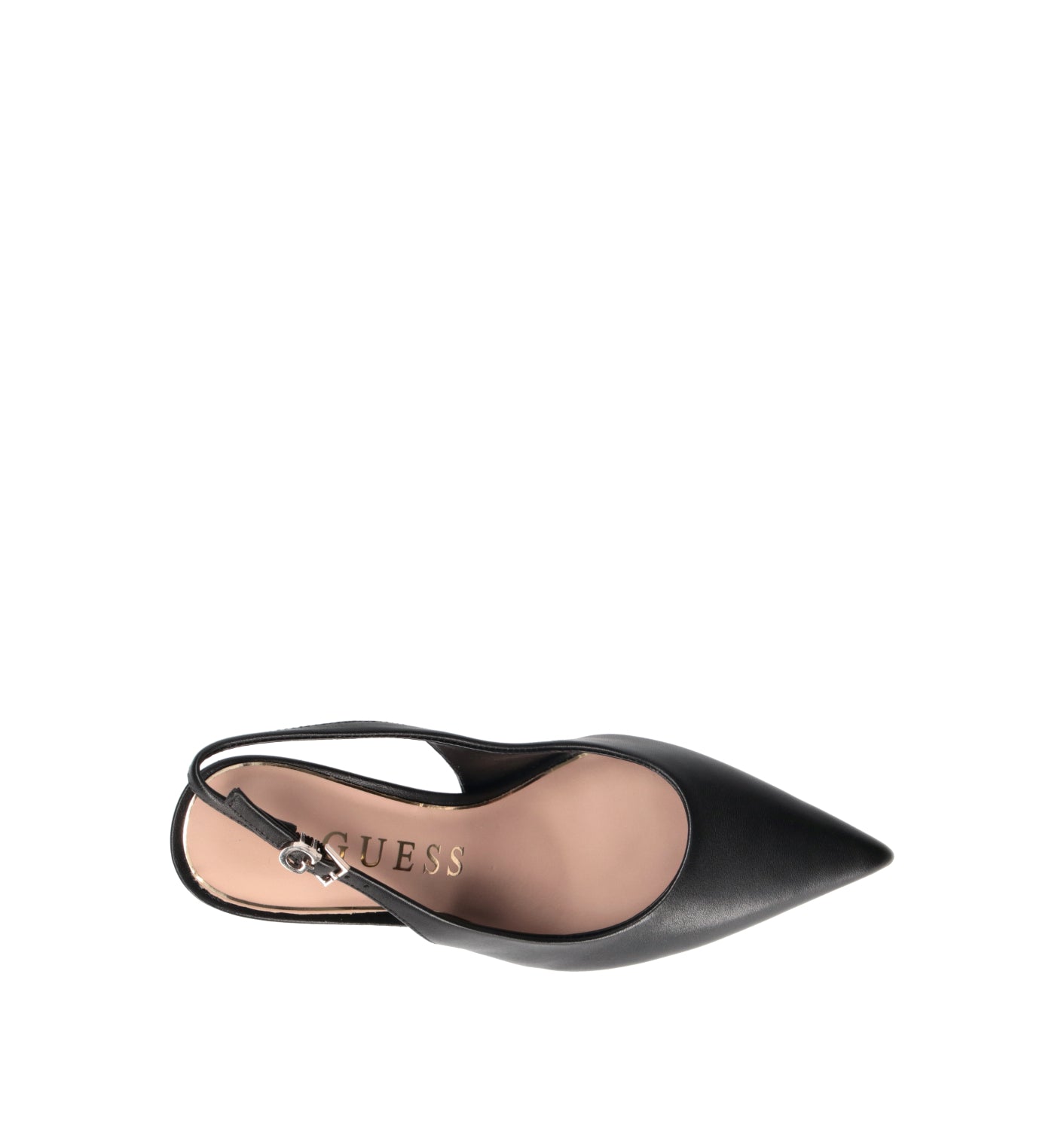 GUESS Slingback donna nera in pelle