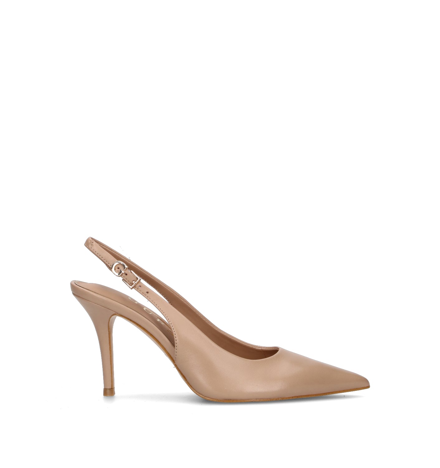 GUESS Slingback donna nude in pelle