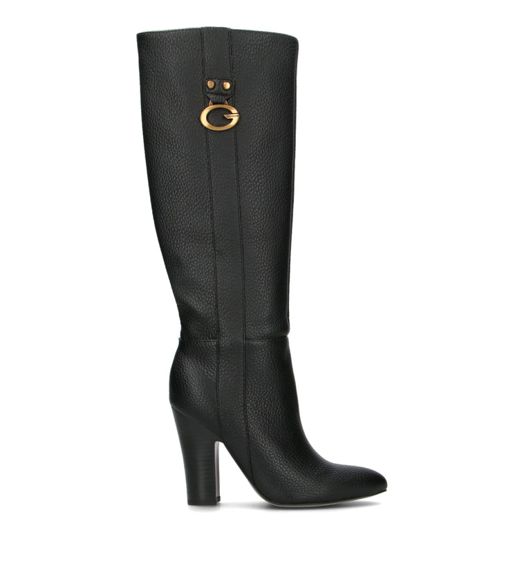GUESS Stivale donna nero