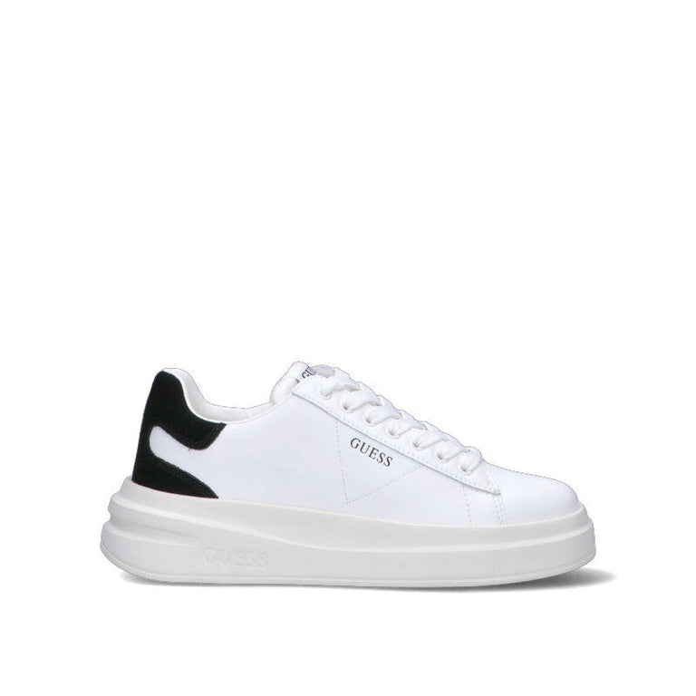 GUESS Sneaker donna biancanera in pelle