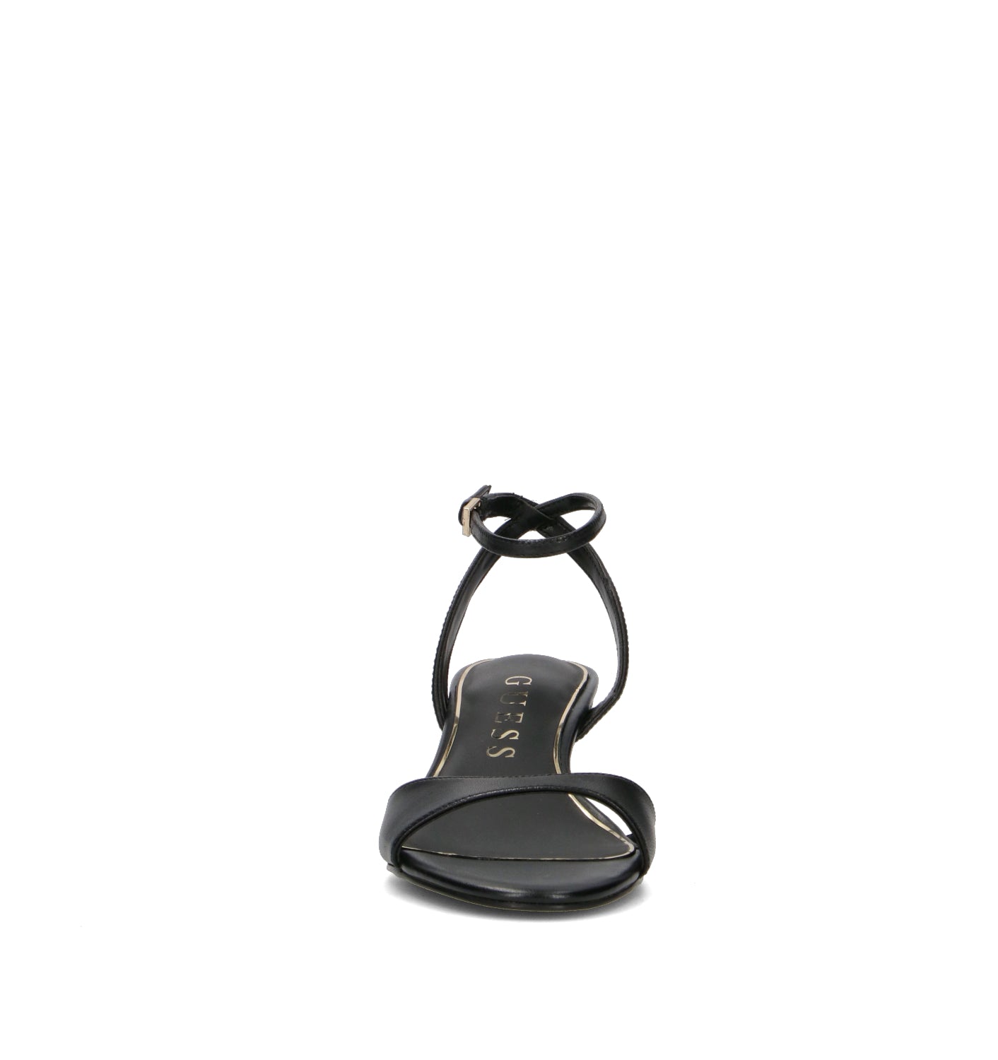 GUESS Sandalo donna nero in pelle