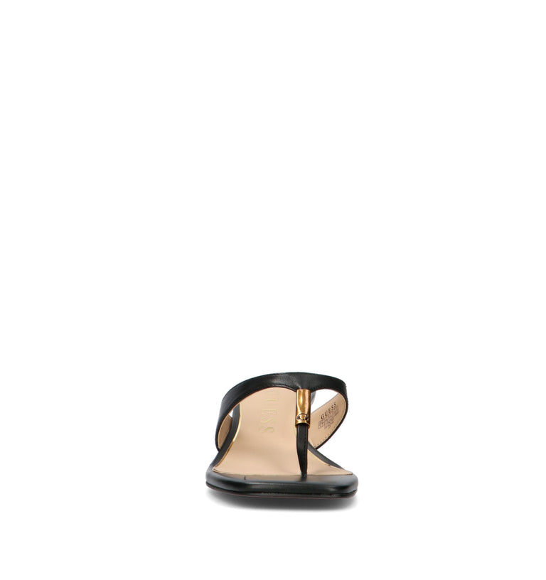 GUESS Sandalo donna nero in pelle