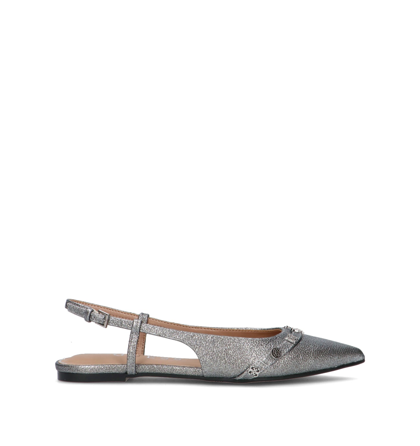 GUESS Slingback donna argento