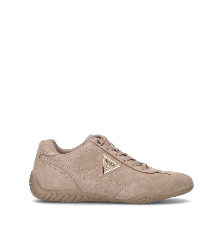 GUESS Sneaker donna sabbia in suede