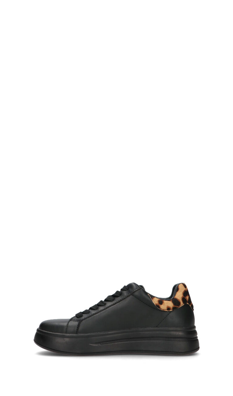 GUESS Sneaker donna nera in pelle