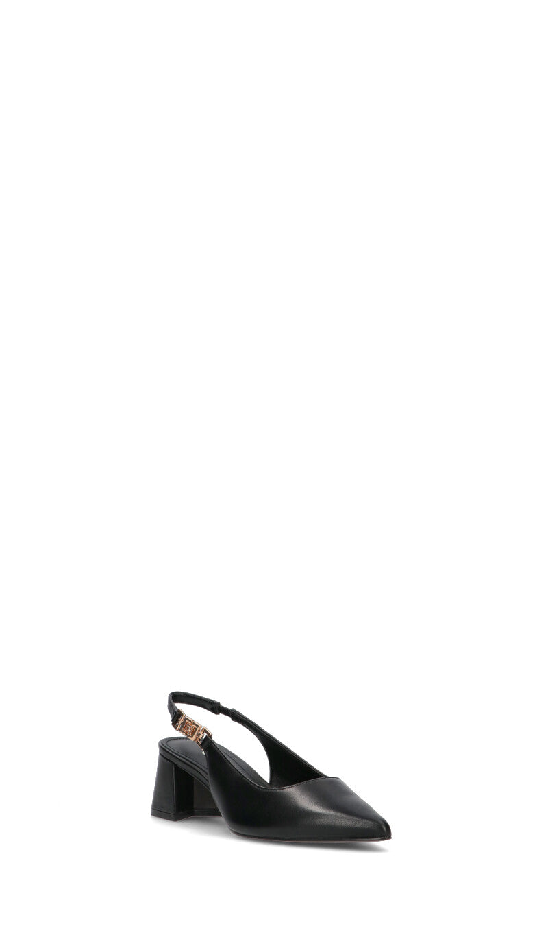 GUESS Slingback donna nera in pelle
