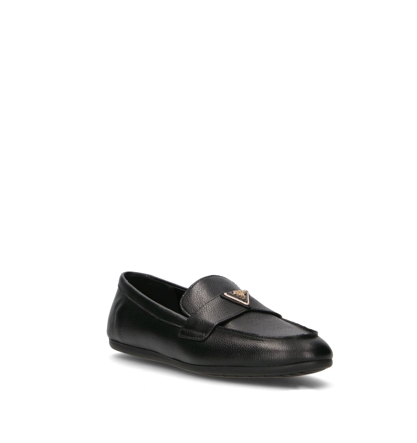 GUESS Mocassino donna nero in pelle