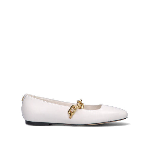 GUESS Ballerina donna bianca in pelle