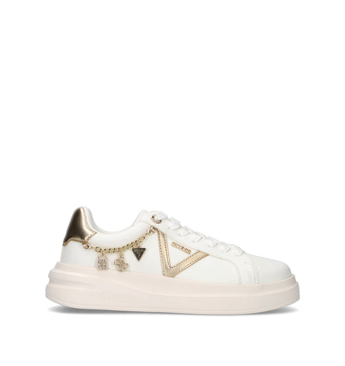 GUESS Sneaker donna bianca/oro