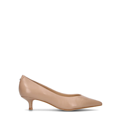GUESS Décolleté donna beige in pelle