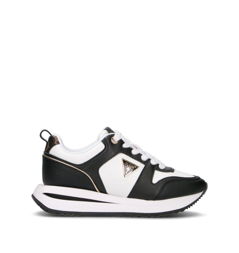 GUESS Sneaker donna bianca/nera
