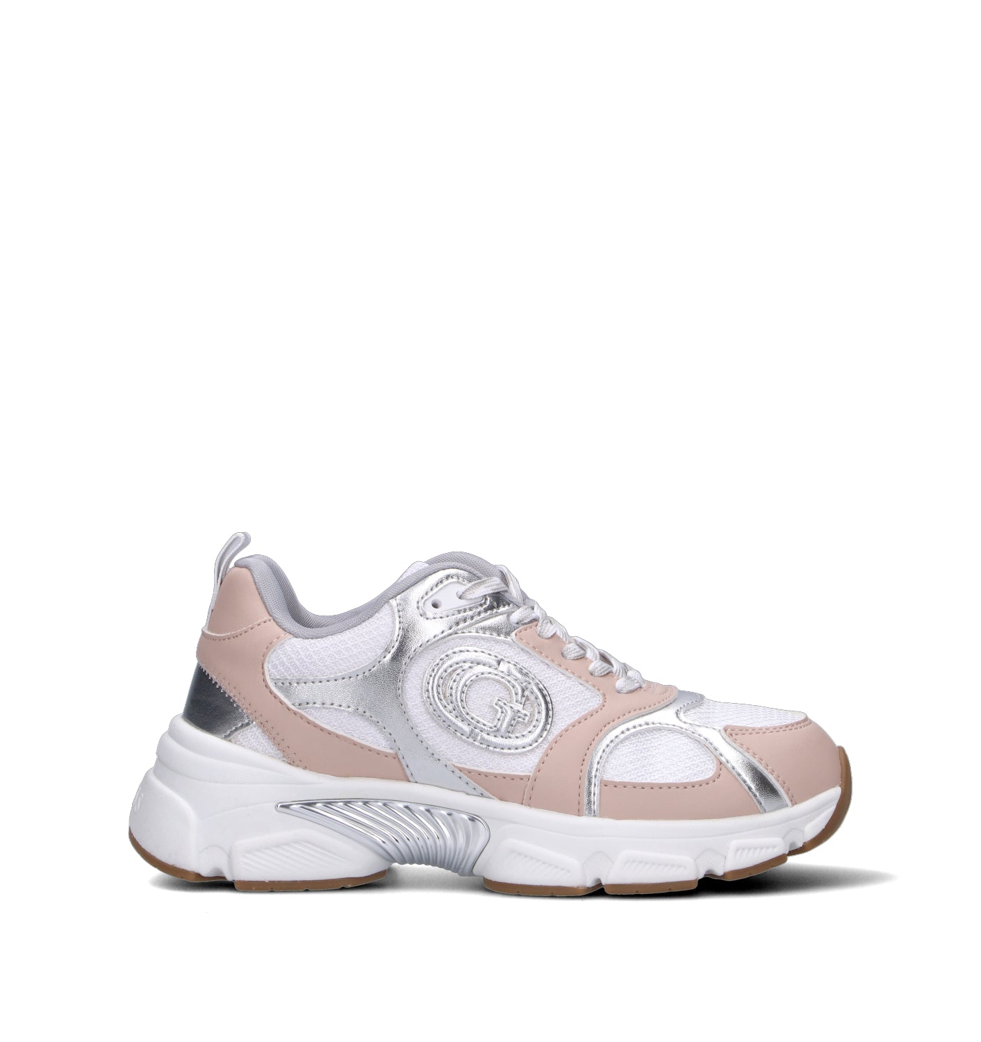 GUESS Sneaker donna bianca/rosa