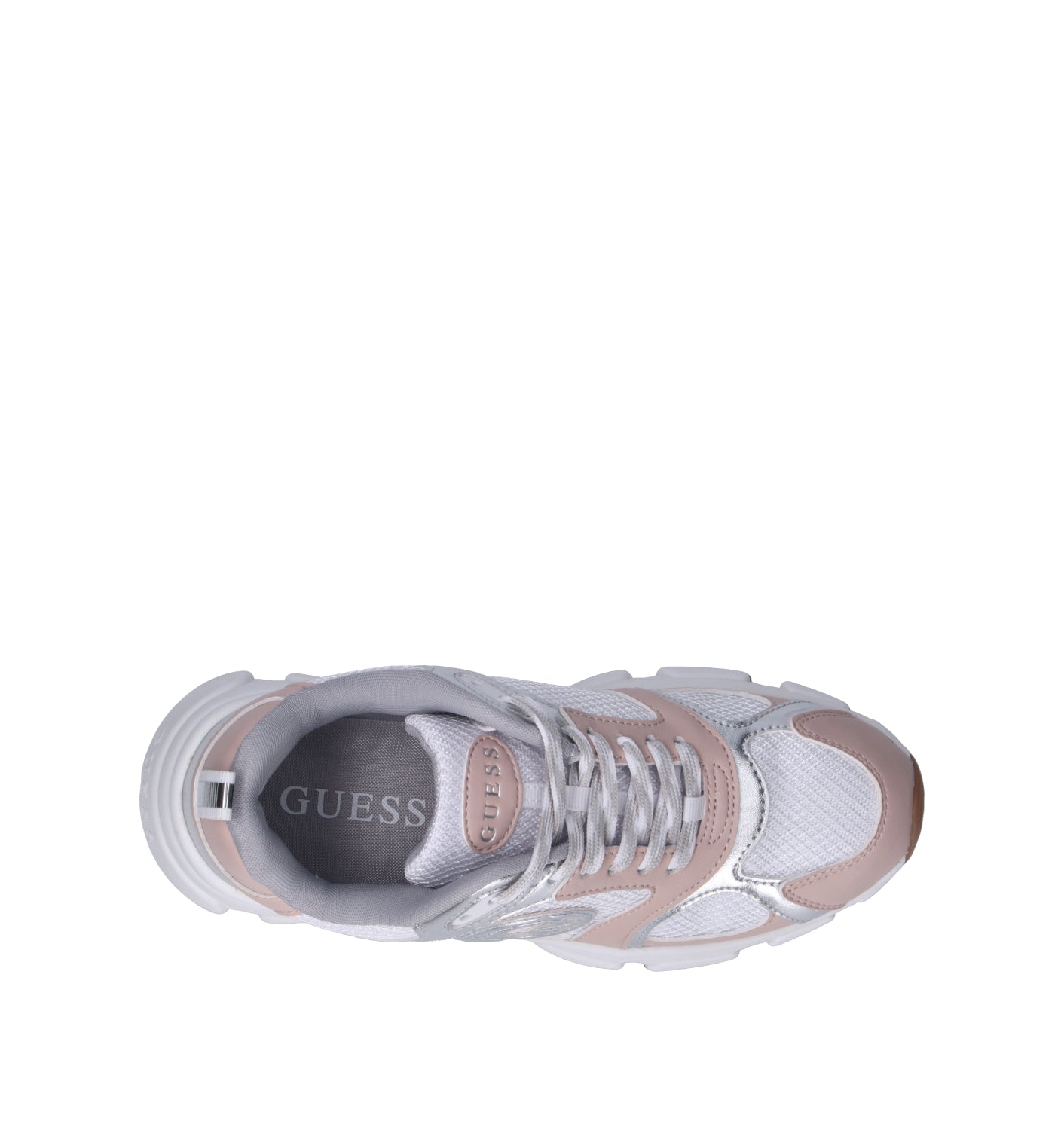 GUESS Sneaker donna bianca/rosa