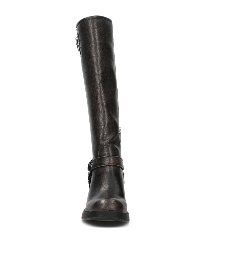 GUESS Stivale donna nero