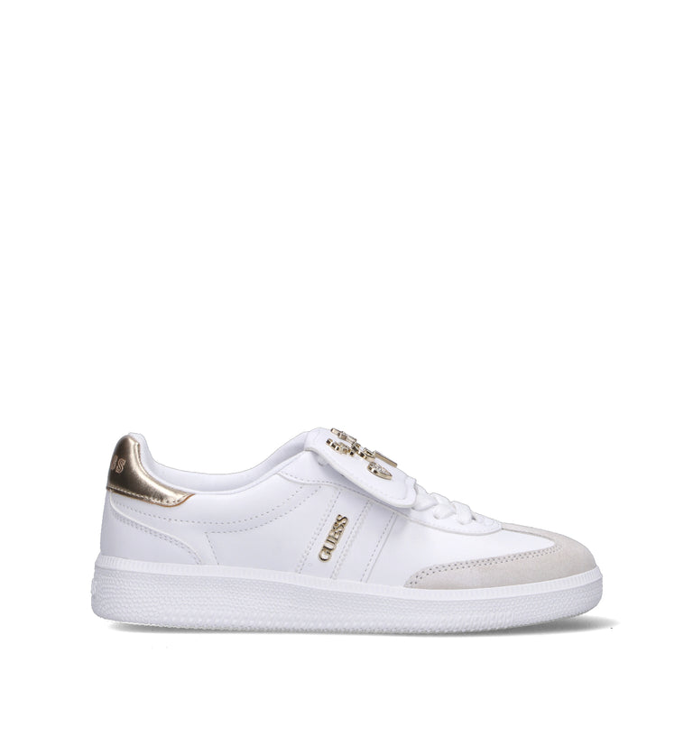 GUESS Sneaker donna bianca in pelle