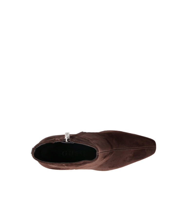 GUESS Tronchetto donna marrone in suede