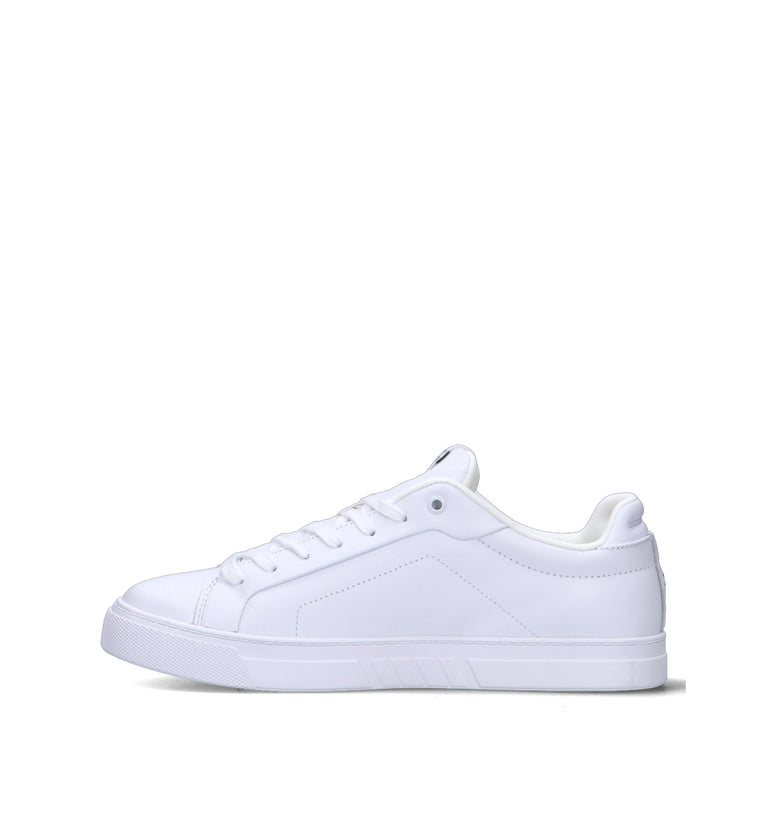 TOMMY HILFIGER Sneaker uomo bianca in pelle