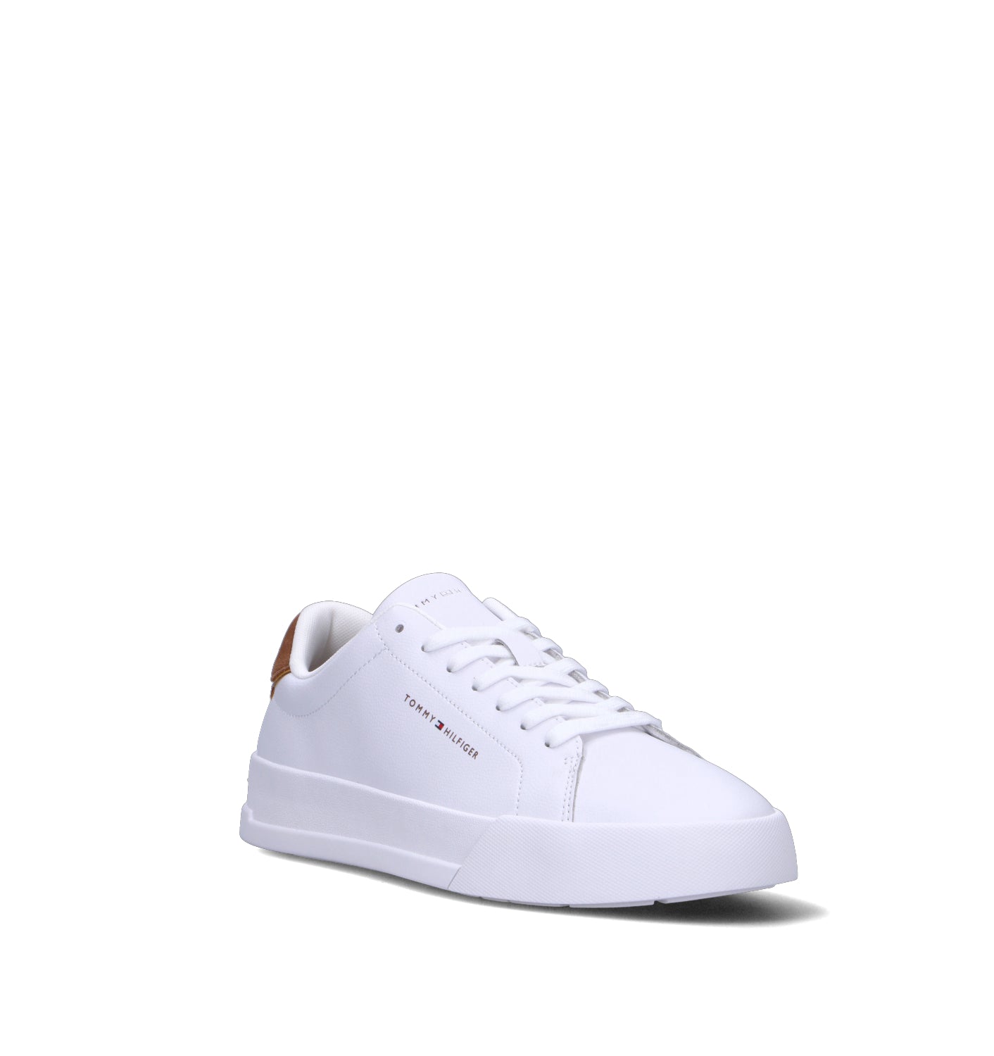 TOMMY HILFIGER Sneaker uomo bianca in pelle