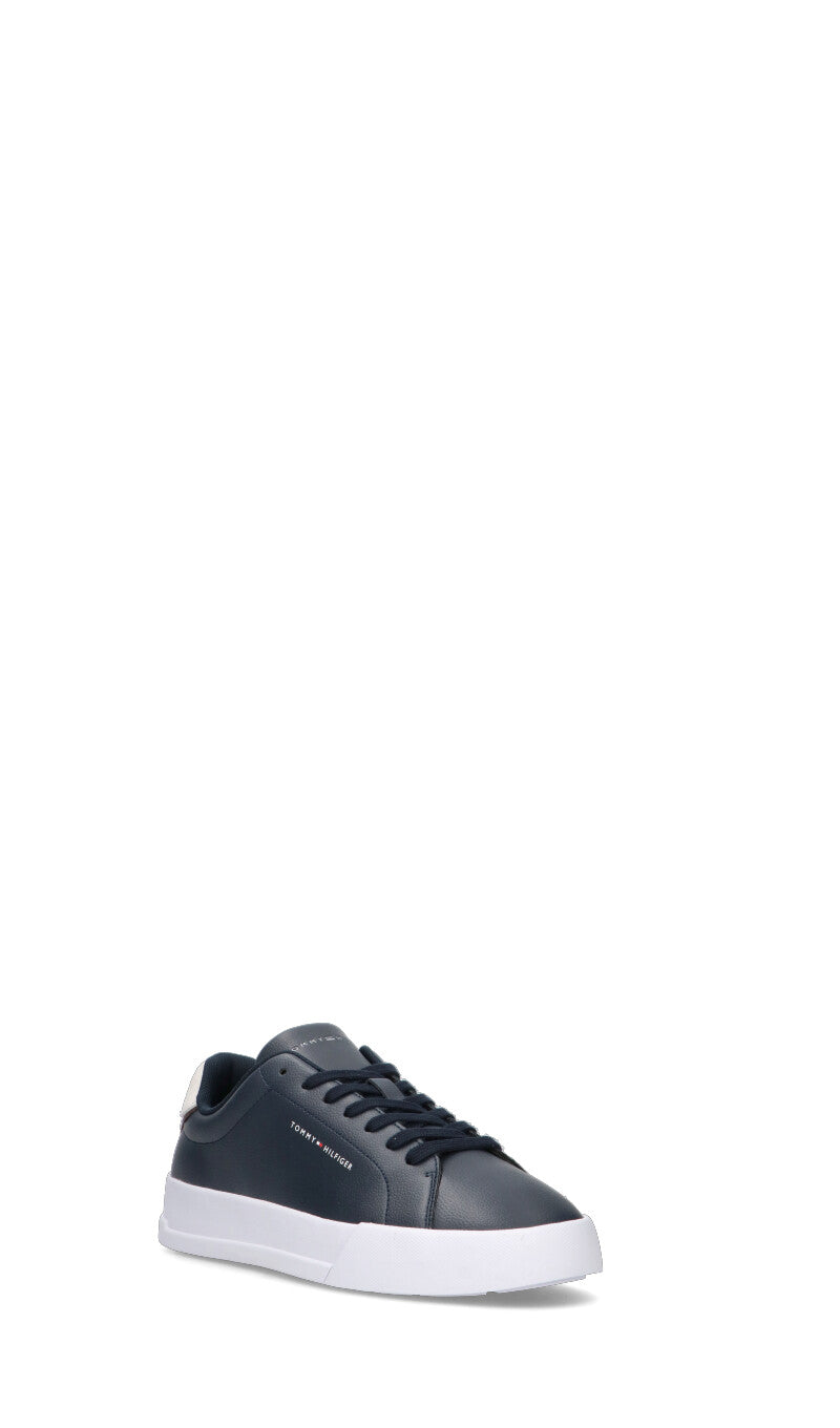 TOMMY HILFIGER Sneaker uomo blu in pelle