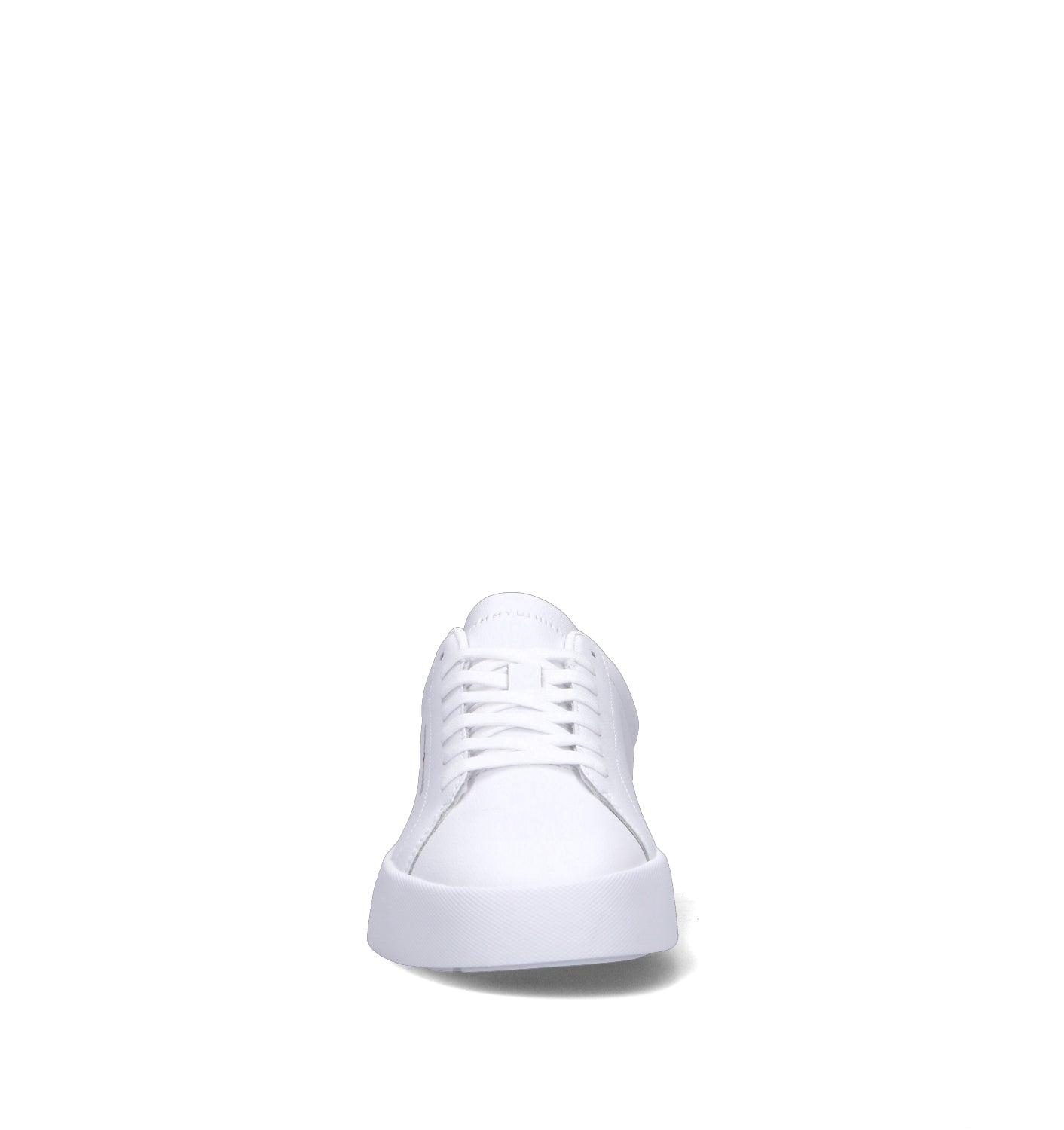 TOMMY HILFIGER Sneaker donna bianca in pelle