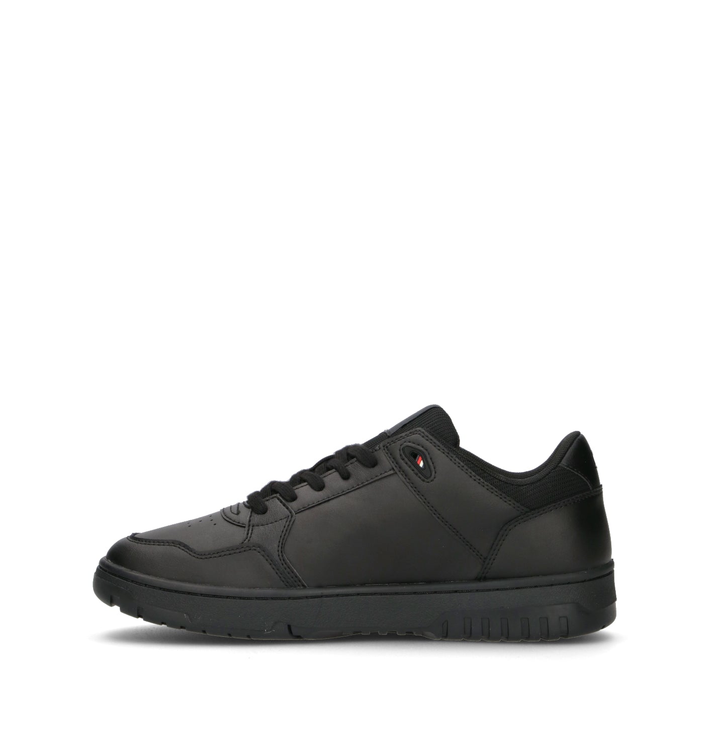 TOMMY HILFIGER Sneaker uomo nera in pelle