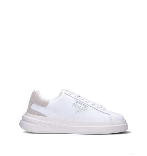 GUESS Sneaker uomo bianca in pelle