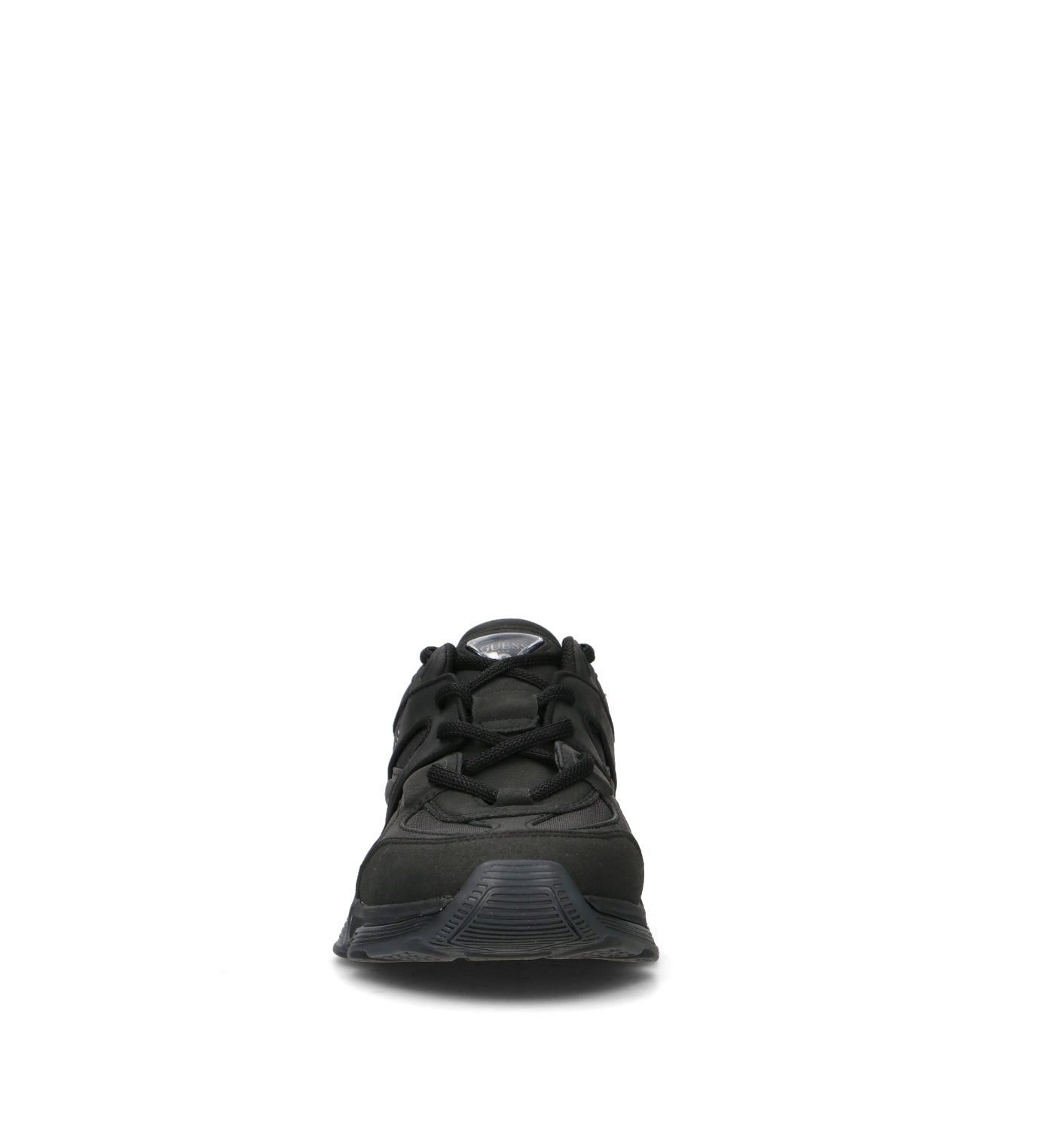 GUESS Sneaker uomo nera in tessuto