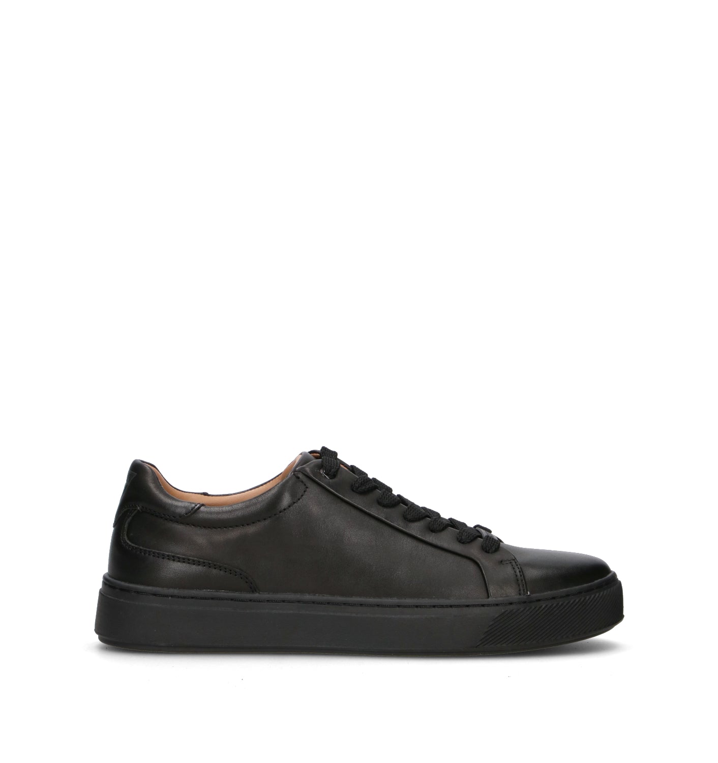 GUESS Sneaker donna nera in pelle