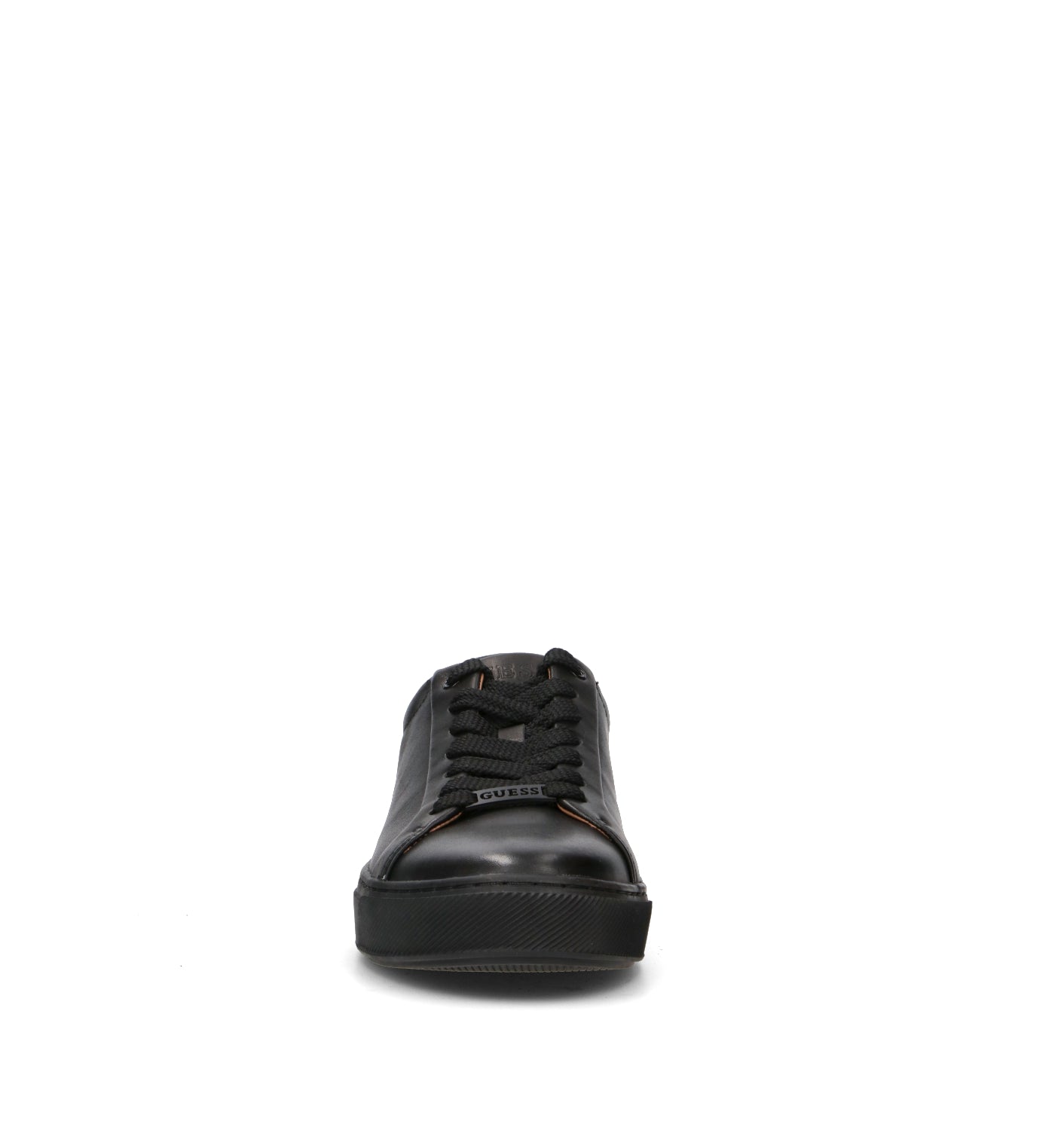 GUESS Sneaker donna nera in pelle