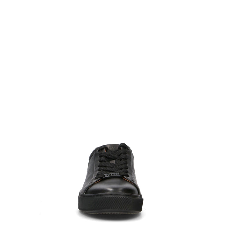 GUESS Sneaker donna nera in pelle