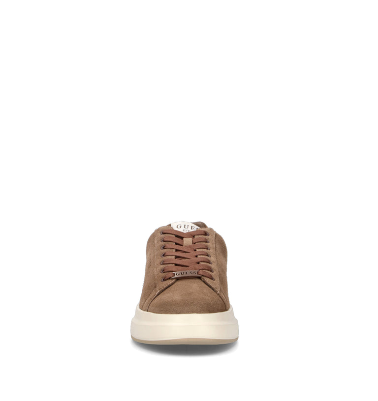 GUESS Sneaker uomo marrone in suede