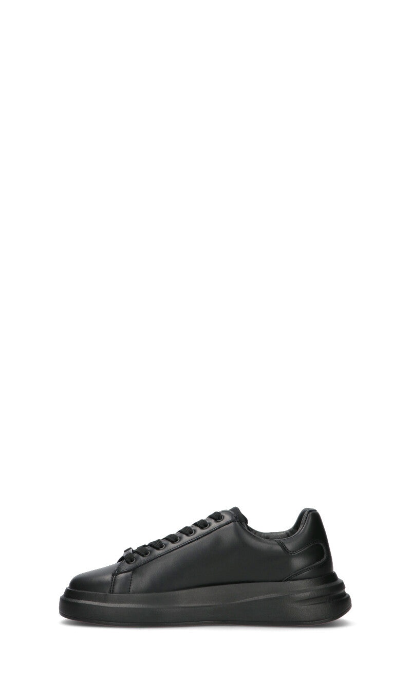GUESS Sneaker uomo nera in pelle
