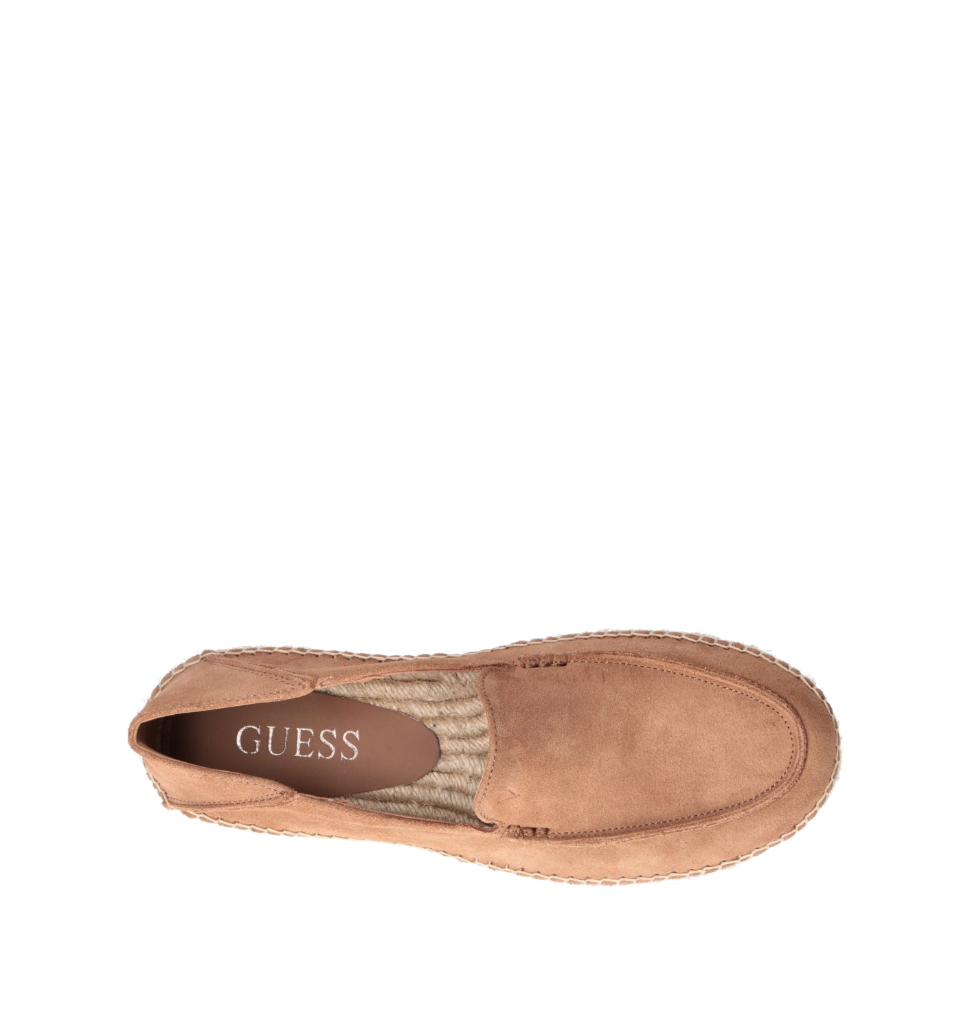 GUESS Espadrillas uomo beige in suede
