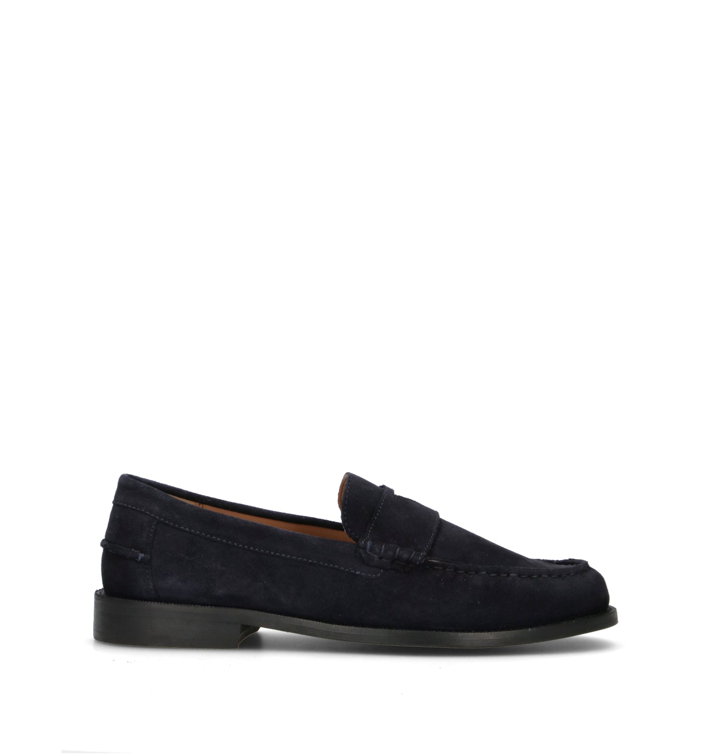 GUESS Mocassino uomo blu in suede
