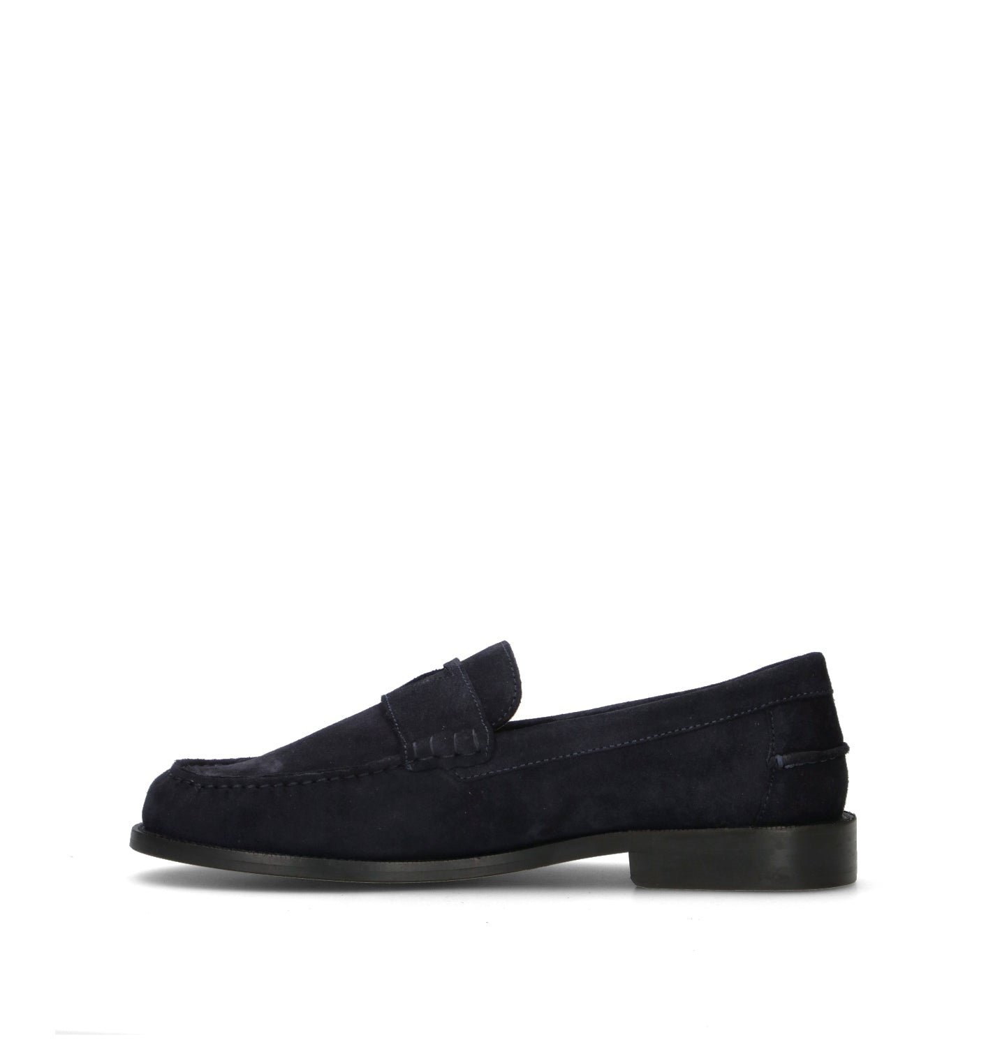 GUESS Mocassino uomo blu in suede