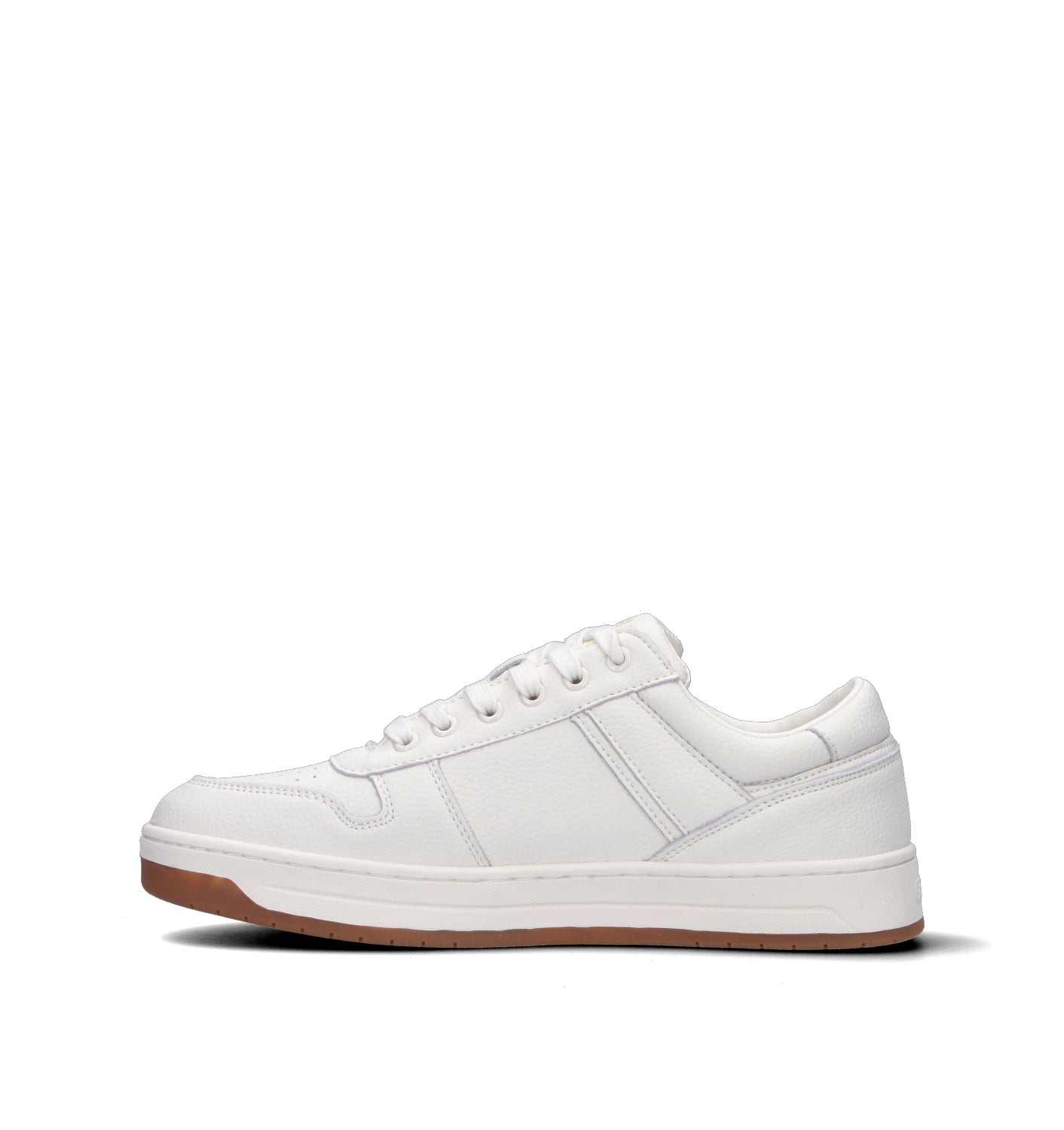 GUESS Sneaker uomo bianca in pelle