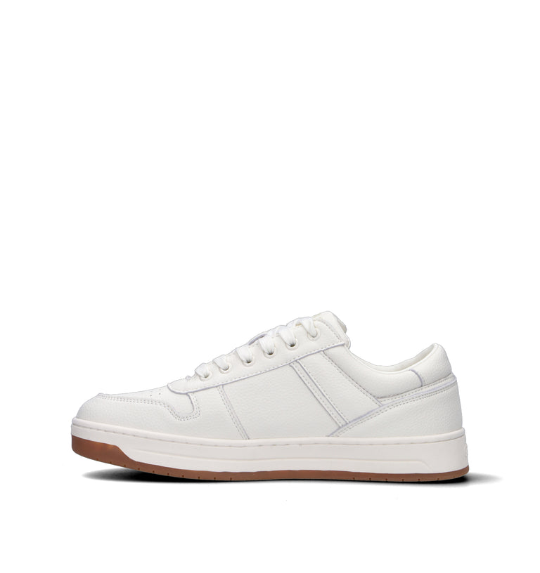 GUESS Sneaker uomo bianca in pelle