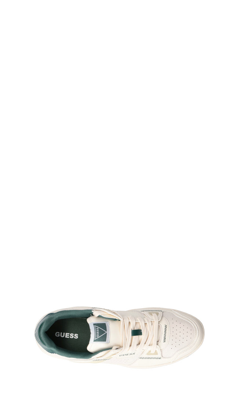 GUESS Sneaker uomo bianca/verde
