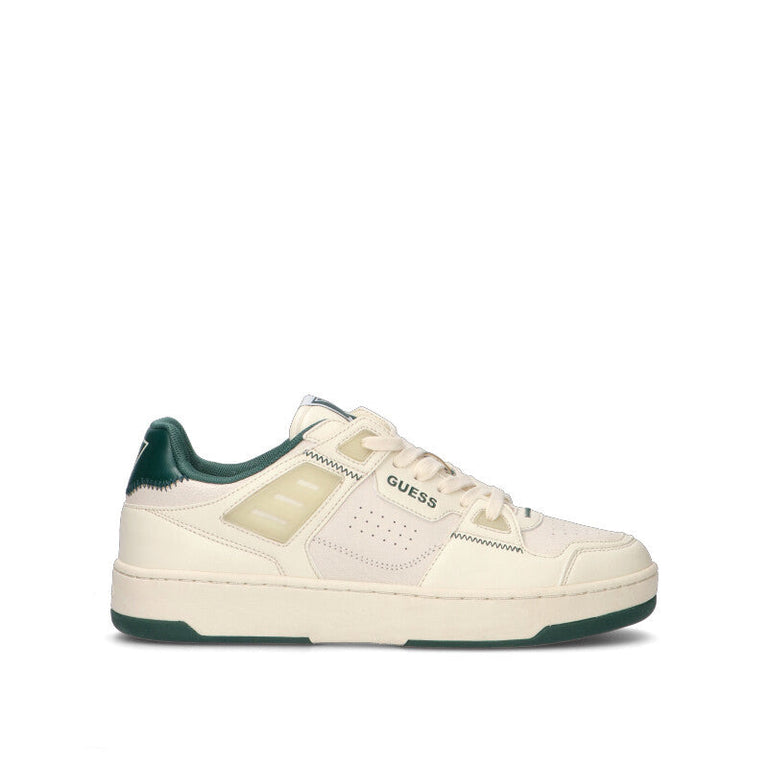 GUESS Sneaker uomo bianca/verde