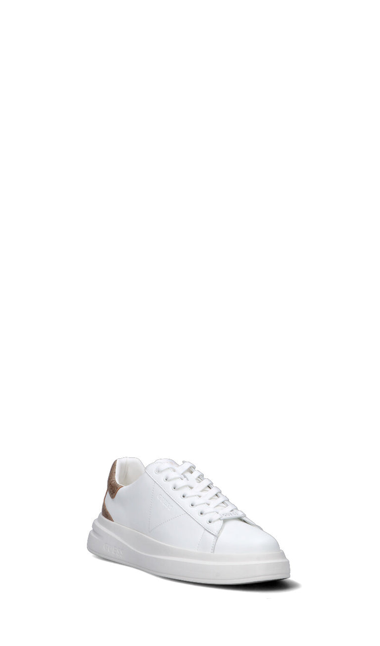 GUESS Sneaker uomo bianca in pelle